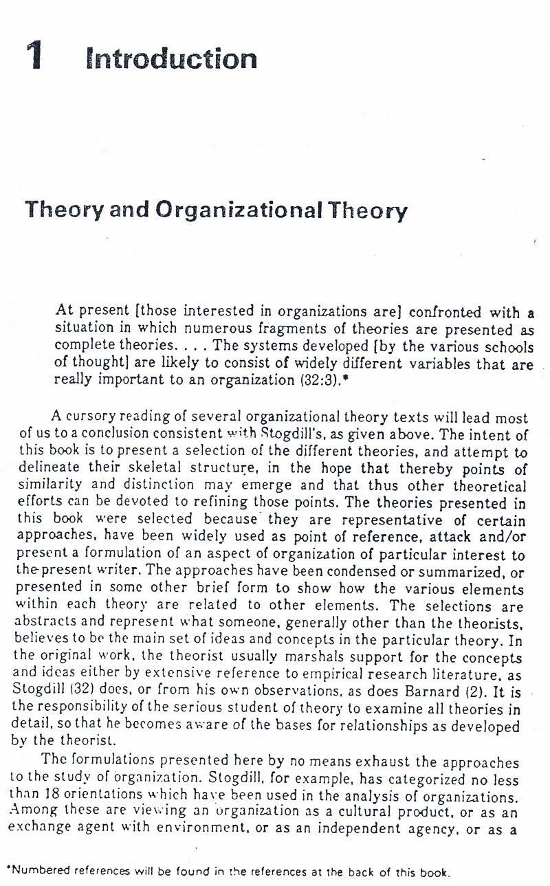 ترجمه مقاله Theories of organization Henry L Tosi